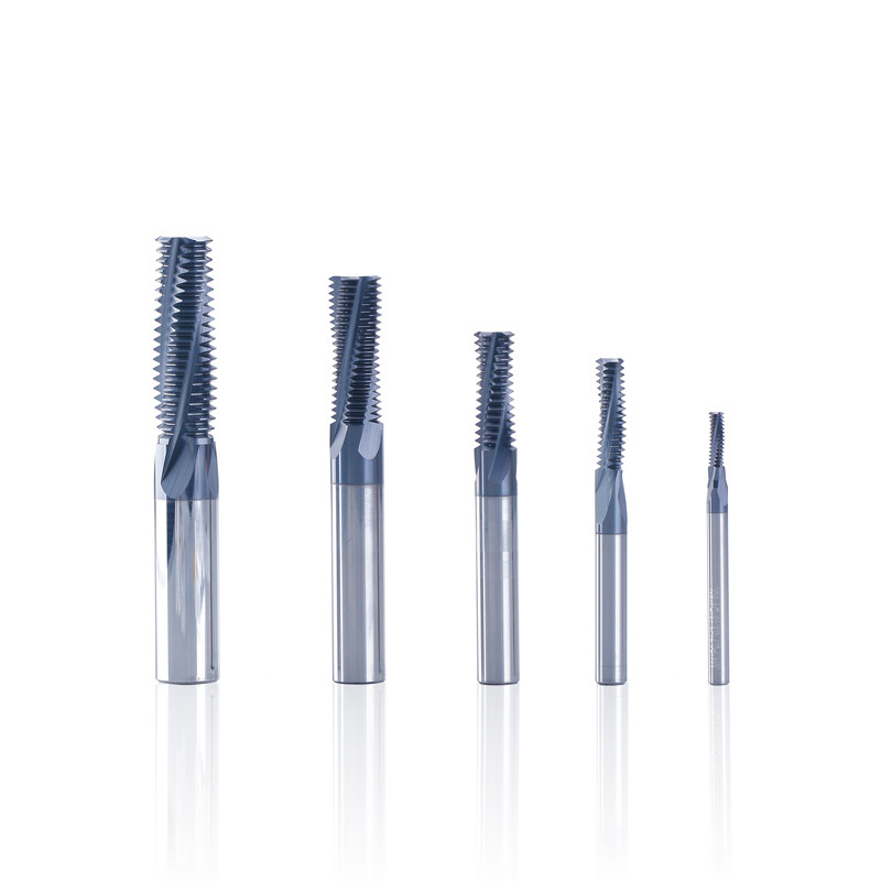 Various Kinds Teeth Thread Carbide End Milling Cutters With Composite Coating