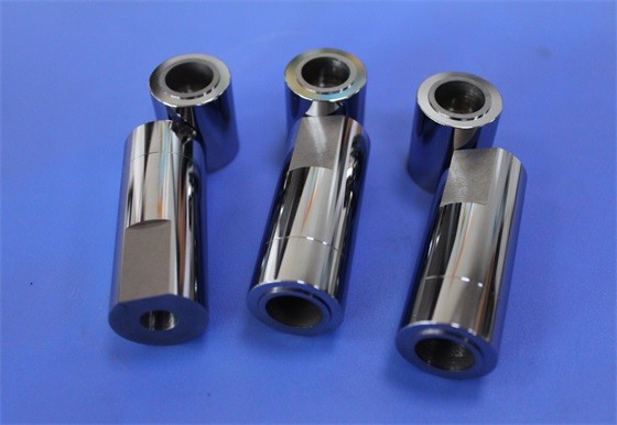 Large Cavities Steel Cylinder Sleeve , Round Carbide Wear Parts Sleeve