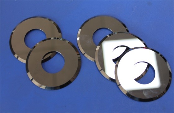 Durable Tungsten Carbide Cutter / Circular Slitter Blades Wear Resistance