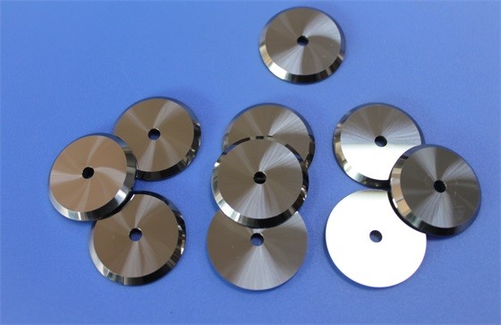 Customized Precision Tungsten Steel Blade Round Shape High Hardness