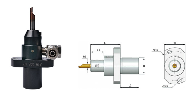 SIM Stable Carbide Boring Tools Holders Locking Precision With Internal Coolant 1