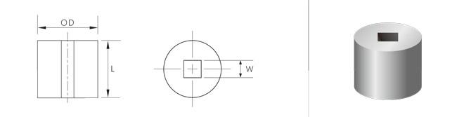 Long Lifespan Tungsten Carbide Material Blanks For Cold Heading Die Nibs 0