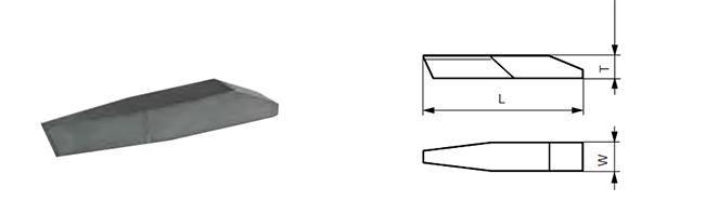 OEM ODM Tungsten Carbide Material Jointed Finger Tips For Wood Working 0