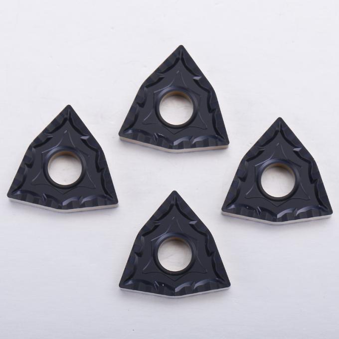 CNC Lathe Indexable Turning Inserts WNMG080404-CQ Composite Coating For Cast Iron 1